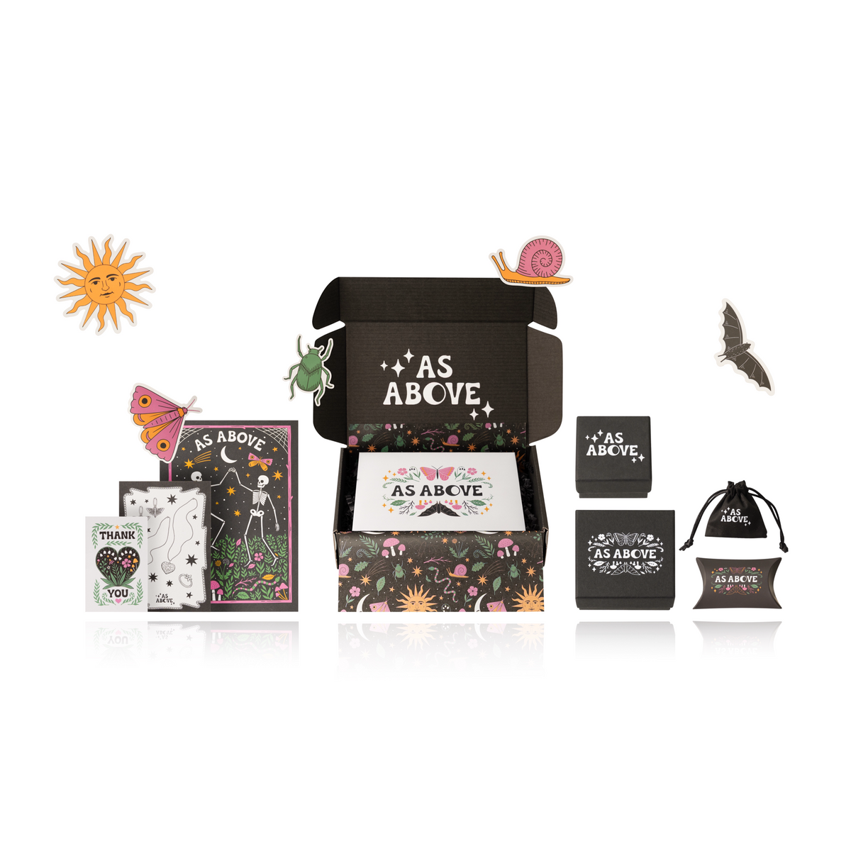 CATS & RATS - Sterling Silver Hoop Gift Set