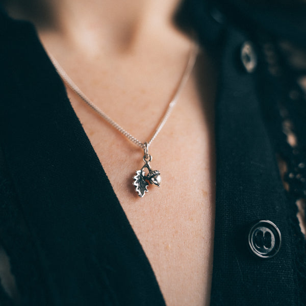 AUTUMNS CHARM - Sterling Silver Necklace