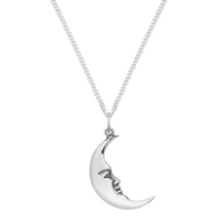 MOON MAN - Sterling Silver Drops