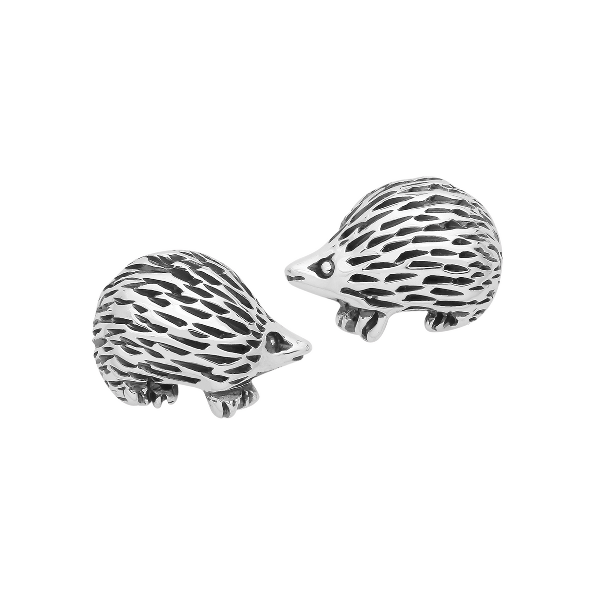 LITTLE HEDGEHOG - Sterling Silver Stud Earrings