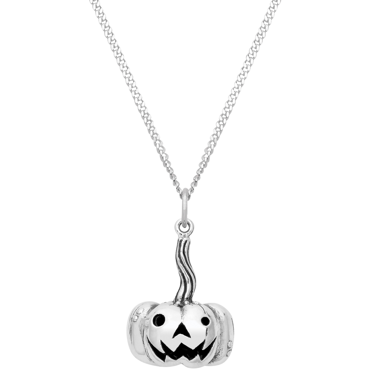 ROLY the PUMPKIN - Sterling Silver Necklace