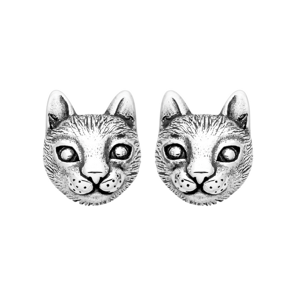 sterling silver car familiar halloween earrings alt gothic alternative jewellery