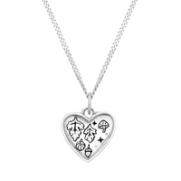 AUTUMN HAS MY HEART - Sterling Silver Necklace