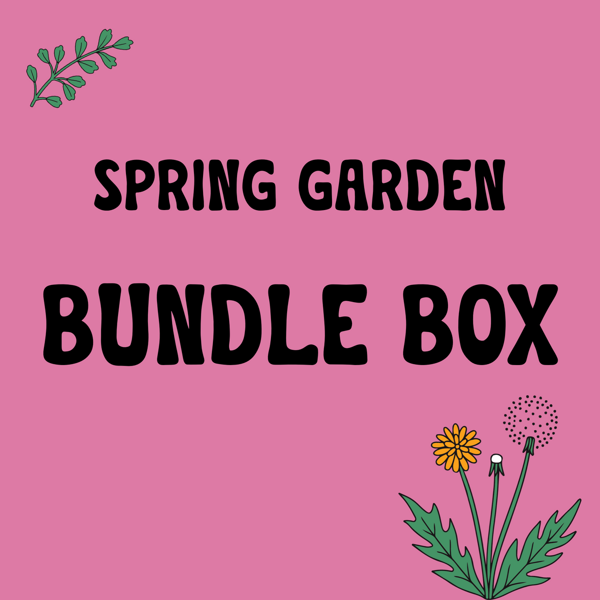 The Spring Garden Bundle Box - APRIL RELEASE