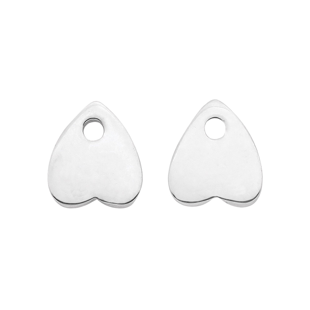 sterling silver planchette ouija stud earrings gothic alternative spooky halloween jewellery