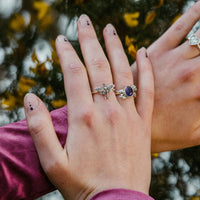 LUNA MOTH - Sterling Silver Ring