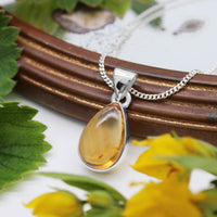 MIDSOMMER - Sterling Silver & Citrine Necklace