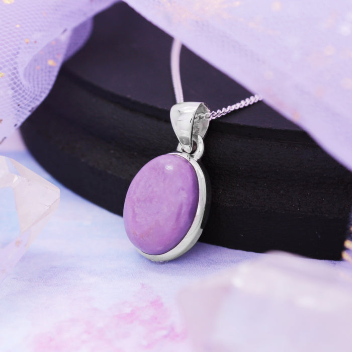 DAYDREAM - Sterling Silver & Phosphosiderite Necklace