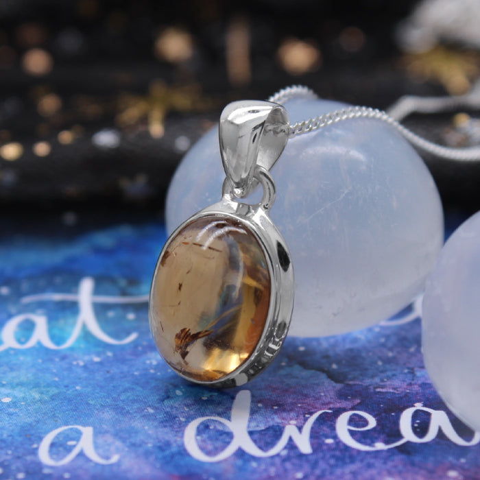 MIDSOMMER - Sterling Silver & Citrine Necklace