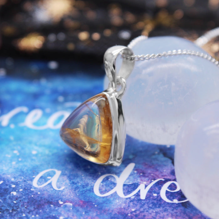 MIDSOMMER - Sterling Silver & Citrine Necklace
