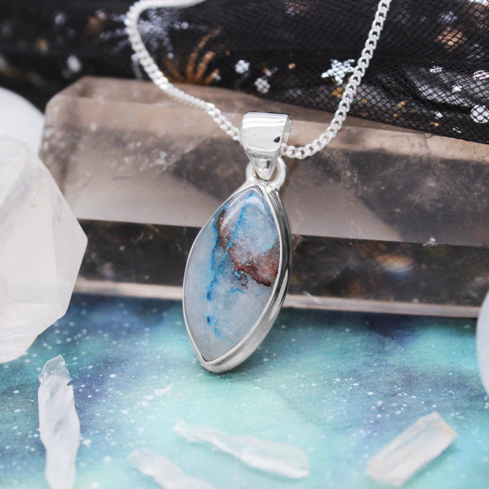 GALAXY - Sterling Silver & Quantum Quattro Necklace