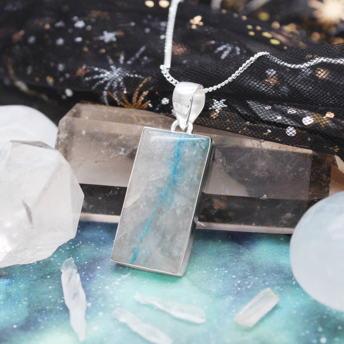 GALAXY - Sterling Silver & Quantum Quattro Necklace