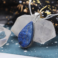 SERENITY - Sterling Silver & Lapis Necklace