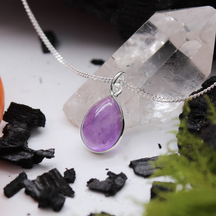 ARCANE - Sterling Silver & Amethyst Necklace