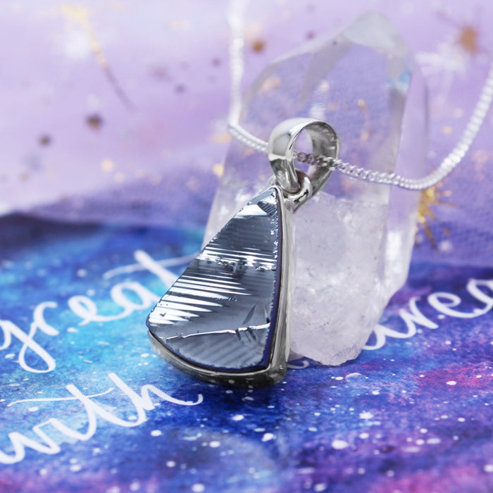 STAR SEED - Sterling Silver & Silicon Necklace