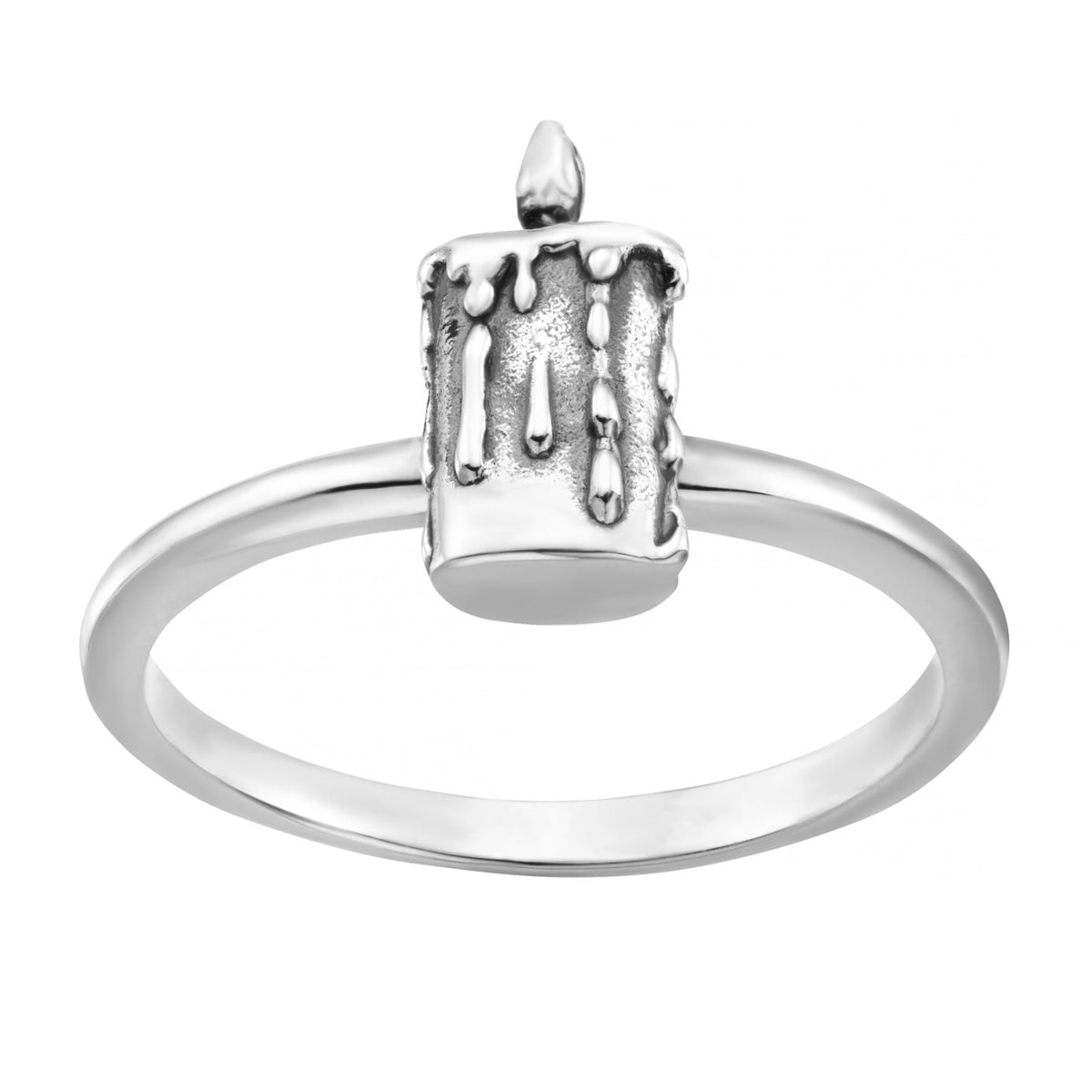 BY CANDLELIGHT - Sterling Silver Ring SIZE US 8 - SAMPLE
