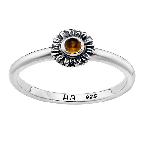 JOY - Citrine & Sterling Silver Ring